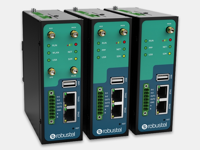 R3000-Q3PB (4 Ethernet порта) от Robustel купить с доставкой